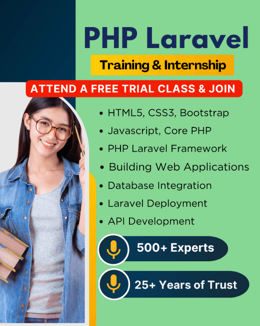 Php Laravel Training in Sharjahabu-dhabi
